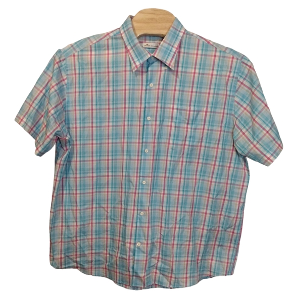 Peter Millar‎ Striped Cotton Button Up Sport Shirt size XXL - Picture 2 of 7